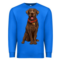 True Royal chocolate lab labrador retriever Premium Sweatshirt - Artiststas