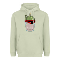 Matcha bubble fett boba tea funny sci fi pun pearl milk tea gift t shirt Heavyweight Hoodie - minhPixels