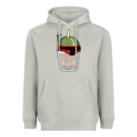 Moon Dust bubble fett boba tea funny sci fi pun pearl milk tea gift t shirt Heavyweight Hoodie - minhPixels