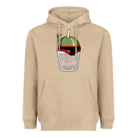 Mushroom bubble fett boba tea funny sci fi pun pearl milk tea gift t shirt Heavyweight Hoodie - minhPixels