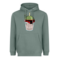 Sage bubble fett boba tea funny sci fi pun pearl milk tea gift t shirt Heavyweight Hoodie - minhPixels