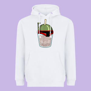 Bubble Fett Boba Tea Funny Sci Fi Pun Pearl Milk Tea Gift T Shirt Heavyweight Hoodie Designed By Minhpixels