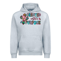 Heather Grey created with a purpose Urban Hoodie - AdoDesignShop