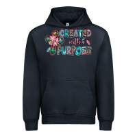 Navy created with a purpose Urban Hoodie - AdoDesignShop