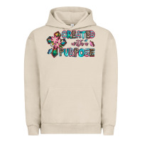 Pigment French Oak created with a purpose Urban Hoodie - AdoDesignShop