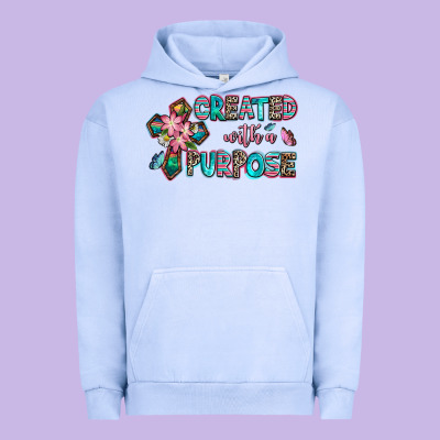 Created With A Purpose Urban Hoodie Designed By Adodesignshop