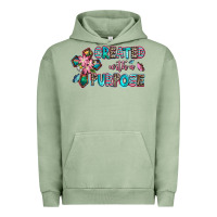 Pigment Oil Green created with a purpose Urban Hoodie - AdoDesignShop
