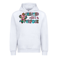 White created with a purpose Urban Hoodie - AdoDesignShop