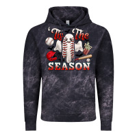 Cloud Black tis the season baseball halloween Vintage Hoodie - CowGirlArtShop