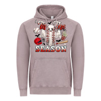 Vintage Zinc tis the season baseball halloween Vintage Hoodie - CowGirlArtShop