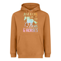 Meerkat Jesus And Horses, Horse Gifts For Girls, Women Heavyweight Hoodie - minhPixels