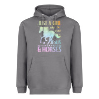 Storm Jesus And Horses, Horse Gifts For Girls, Women Heavyweight Hoodie - minhPixels