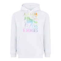 White Jesus And Horses, Horse Gifts For Girls, Women Heavyweight Hoodie - minhPixels