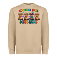 Mushroom Its Okay To Be Different Heavyweight Sweatshirt - CowhideDigitalArt
