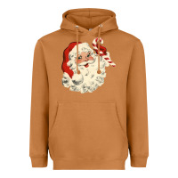 Meerkat santa vintage face Heavyweight Hoodie - minhPixels
