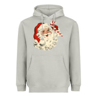 Moon Dust santa vintage face Heavyweight Hoodie - minhPixels
