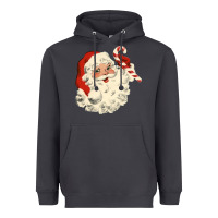 Smoke santa vintage face Heavyweight Hoodie - minhPixels