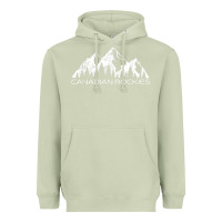 Matcha Canadian Rockies Gift Canada Rocky Mountains Souvenir Heavyweight Hoodie - minhPixels