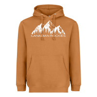 Meerkat Canadian Rockies Gift Canada Rocky Mountains Souvenir Heavyweight Hoodie - minhPixels