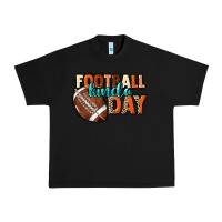 Black Football kinda day Urban Heavy Tee - HowdyJamesFarm