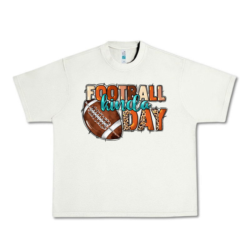 Football Kinda Day Urban Heavy Tee by HowdyJamesFarm | Teevron