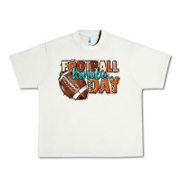 Pistachio Football kinda day Urban Heavy Tee - HowdyJamesFarm