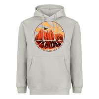 Moon Dust Retro Vintage Sedona Arizona Hiking Sunset Dawn Gift Heavyweight Hoodie - minhPixels