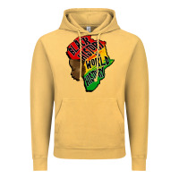 Vintage Mustard black history is world history Vintage Hoodie - CowGirlArtShop