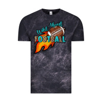 Cloud Black Wild about Football Vintage Tee - HowdyJamesFarm