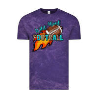 Cloud Purple Wild about Football Vintage Tee - HowdyJamesFarm