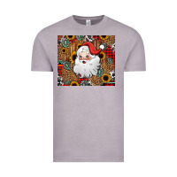 Vintage Zinc western santa claus Vintage Tee - Jasminsmagicworld