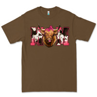 Cacao Highland Cow Mom Premium Tee - Bettercallsaul