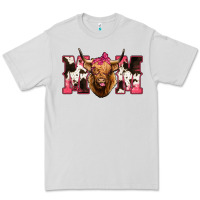 Dove Grey Highland Cow Mom Premium Tee - Bettercallsaul