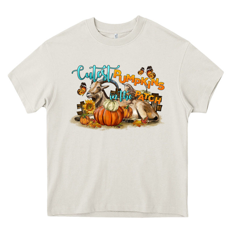 Cutest Pumpkin In The Patch Heavy Core Tee by LillyAllenDesigns | Teevron