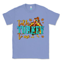 Colony Blue Talk Turkey To Me Classic Tee - texasbilliewilder