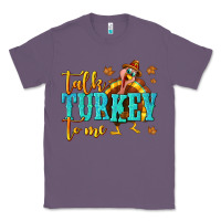 Lavender Talk Turkey To Me Classic Tee - texasbilliewilder