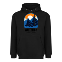 Black Whitefish MT Heavyweight Hoodie - minhPixels