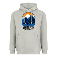 Moon Dust Whitefish MT Heavyweight Hoodie - minhPixels