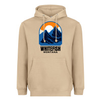 Mushroom Whitefish MT Heavyweight Hoodie - minhPixels