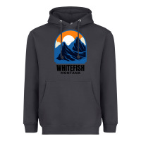 Smoke Whitefish MT Heavyweight Hoodie - minhPixels