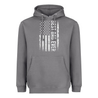 Storm Father's Day Best Dad Ever American Flag Heavyweight Hoodie - minhPixels