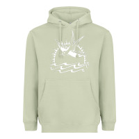 Matcha Captain Jack Sparrow Tattoo WHITE Heavyweight Hoodie - minhPixels