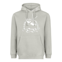 Moon Dust Captain Jack Sparrow Tattoo WHITE Heavyweight Hoodie - minhPixels