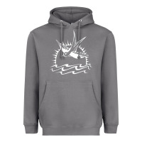 Storm Captain Jack Sparrow Tattoo WHITE Heavyweight Hoodie - minhPixels