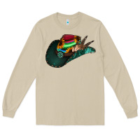 Mushroom aztec sunflower cowboy hat Long Sleeve Tee - Jasminsmagicworld