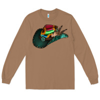 Toasted Coconut aztec sunflower cowboy hat Long Sleeve Tee - Jasminsmagicworld