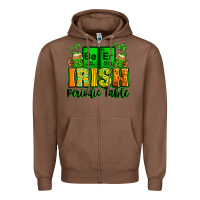 Chestnut Beer Irish Periodic table St. Patrick's Zipper Hoodie - LillyAllenDesigns