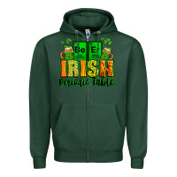 Sports Green Beer Irish Periodic table St. Patrick's Zipper Hoodie - LillyAllenDesigns