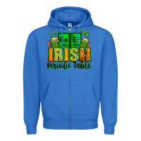 True Royal Beer Irish Periodic table St. Patrick's Zipper Hoodie - LillyAllenDesigns