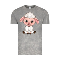 Cloud Rock Cartoon Lamb Vintage Tee - HowdyJamesFarm
